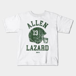 Allen Lazard Green Bay Helmet Font Kids T-Shirt